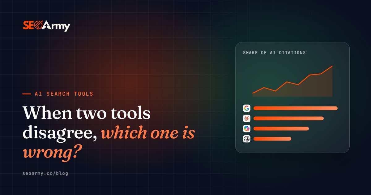 When two tools disagree, which one is wrong?