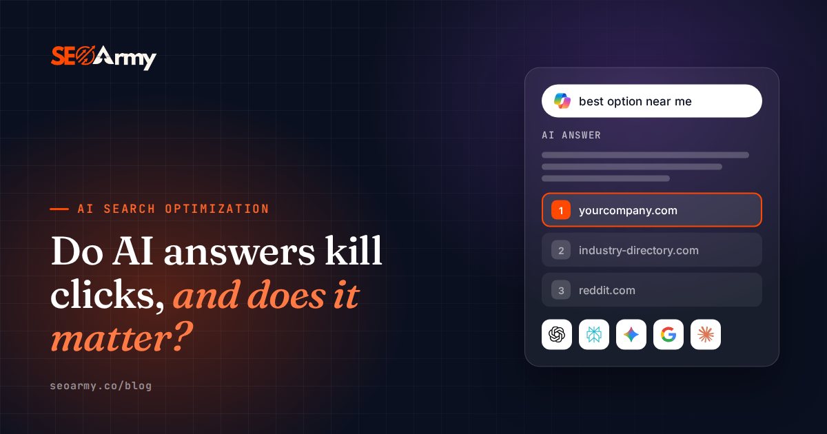 Do AI answers kill clicks, and does it matter?