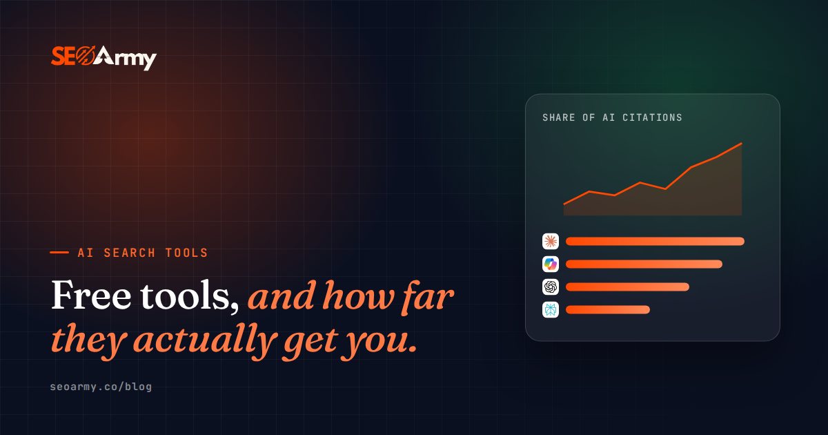 Free tools, and how far they actually get you.