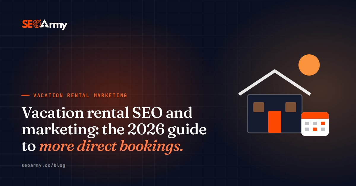 Vacation rental SEO and marketing: the 2026 guide to more direct bookings