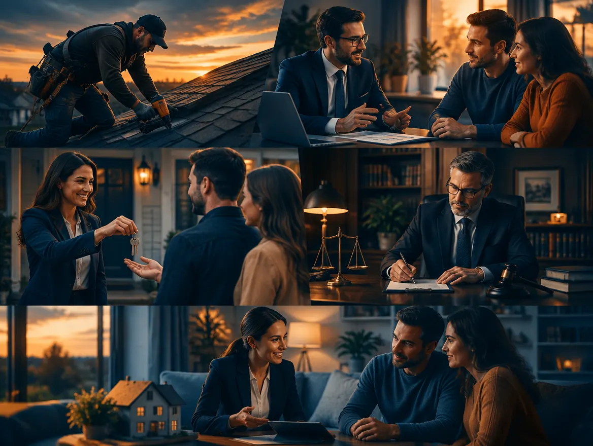 Contractors, advisors, agents and attorneys with their clients