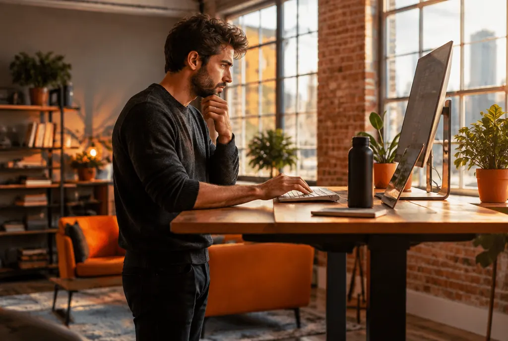 A founder writing a detailed answer in an online community